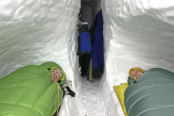 Image may contain: Freezing, Winter, Recreation, Fun, Adventure.