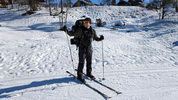 Image may contain: Snow, Ski pole, Ski Equipment, Winter sports, Winter.