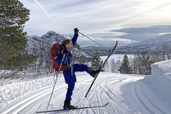 Image may contain: Snow, Ski Equipment, Ski pole, Winter, Ski.
