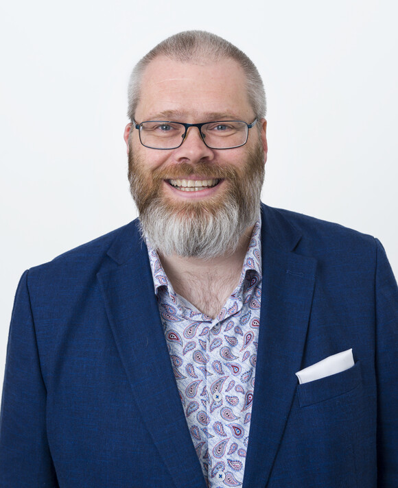 Bildet viser førsteamanuensis John Arngrim Hunnes