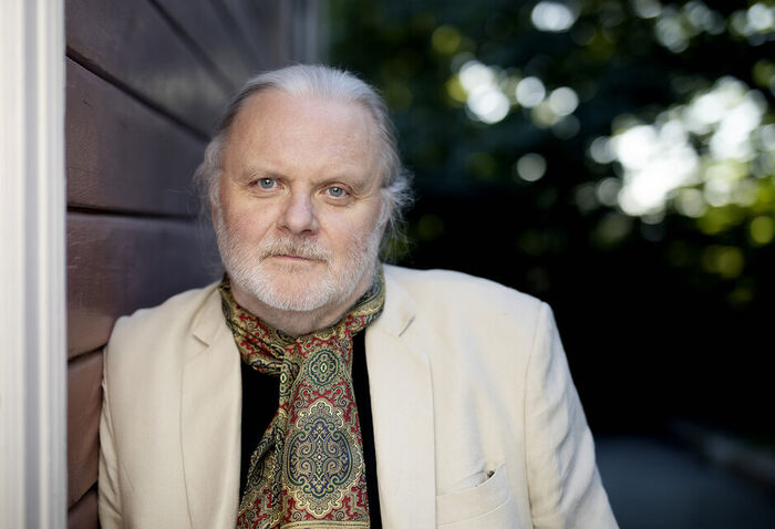 Bilde av Jon Fosse. Foto tatt av Agnete Brun, Samlaget