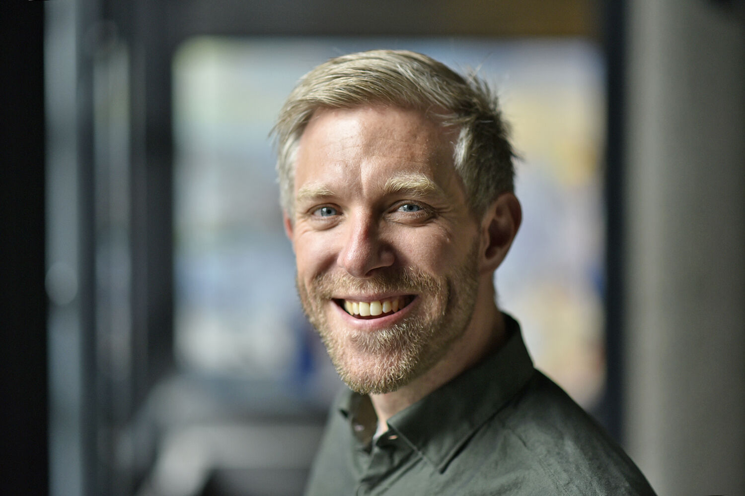 Portrettbilde av doktorgradsstipendiat Geir Christian Johannessen