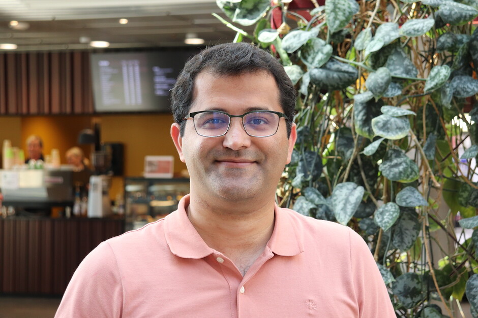Photo of the doctoral candidate Pouria Akbarighatar.