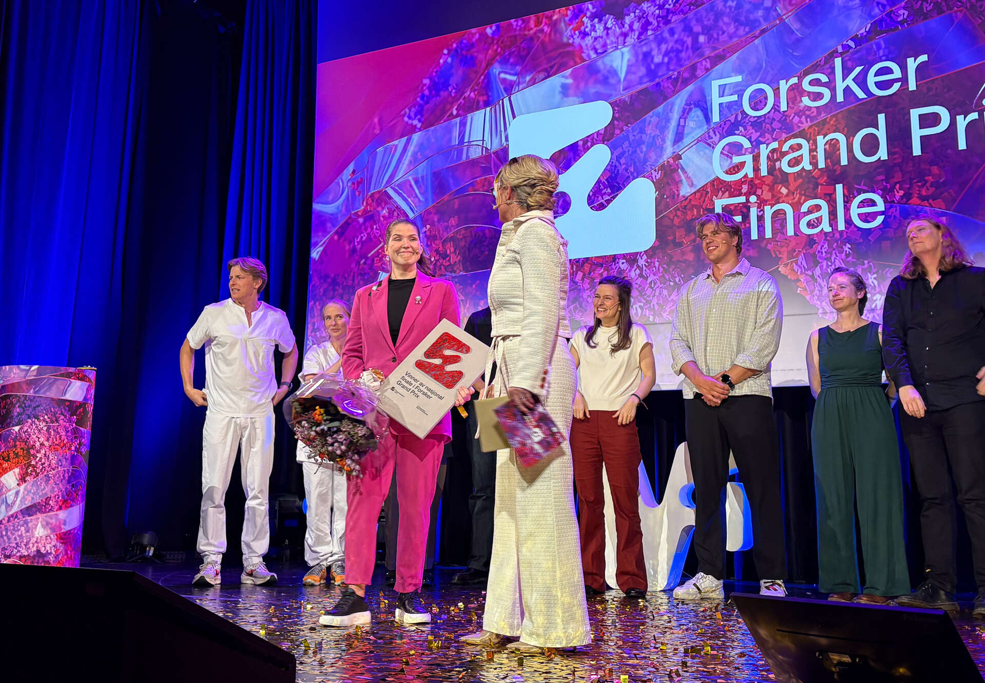 Årets beste forskingsformidlar blei Victoria Vinje-Jakobsen