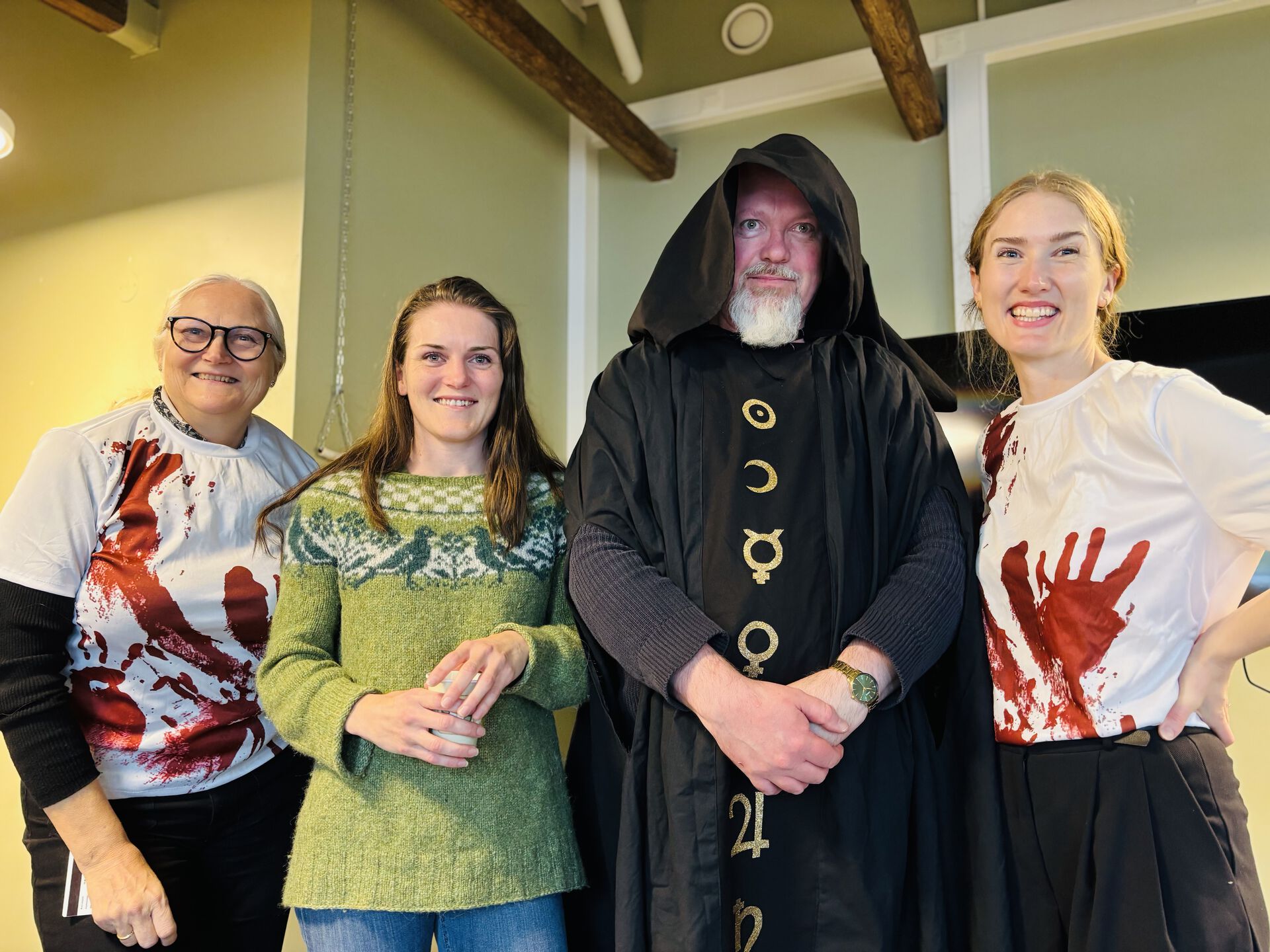 fire ansatte ved naturmuseet