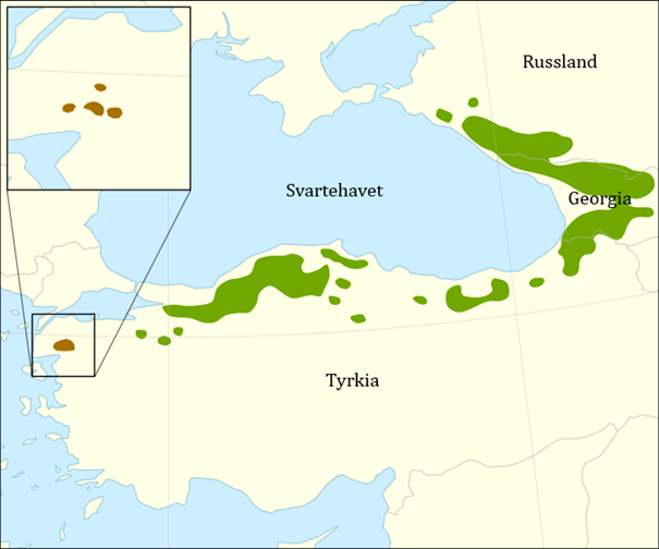 utbredelseskart