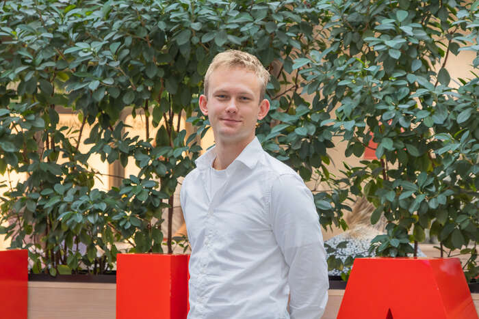 Oscar Stenersen, økonomistudent på tredje året