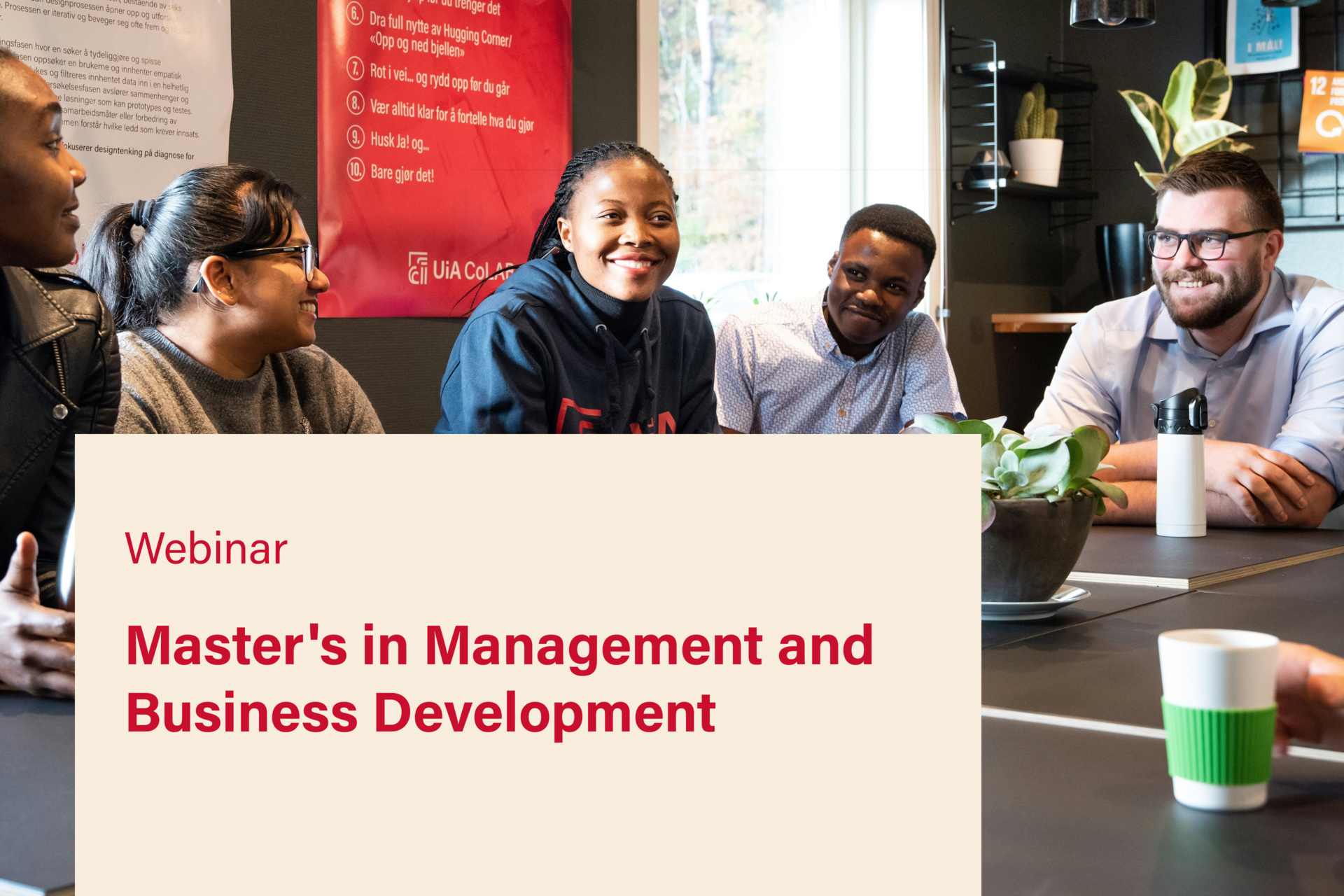 Webinar: Master's in Managemenet and Business Development