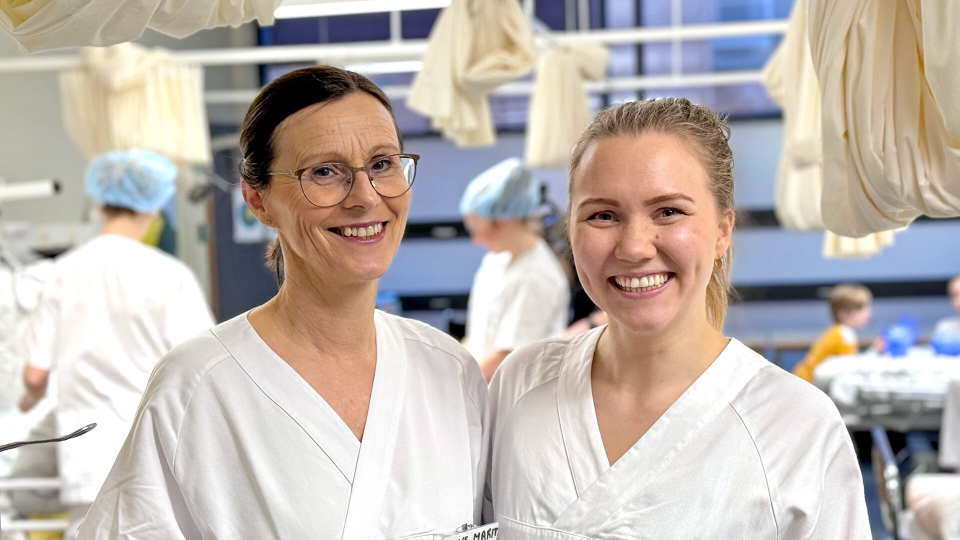 Anne Marit Føreland og Jane Terese Skoglund