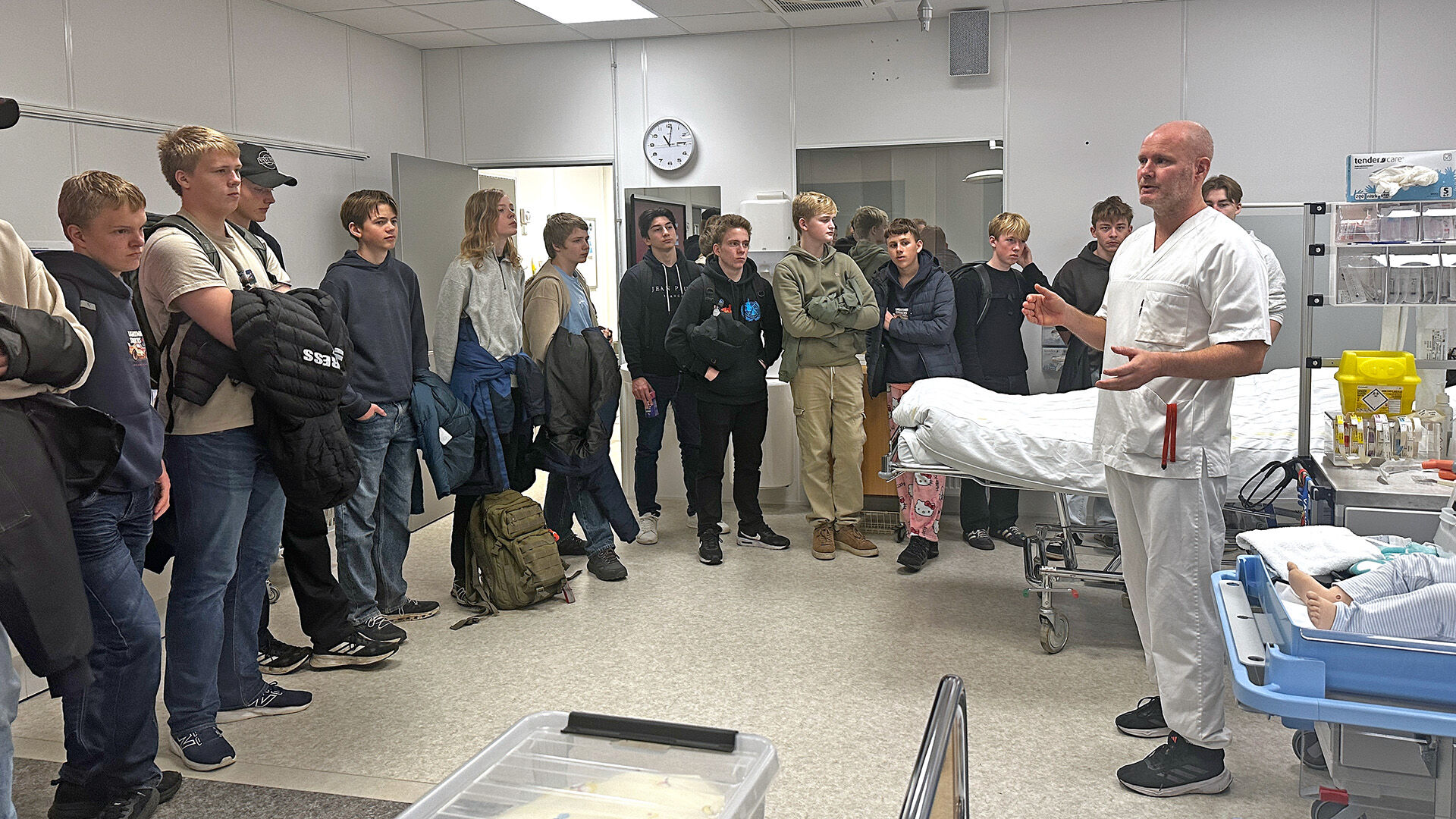 simulering og klinikklaboratorium med Terje Kvarsnes