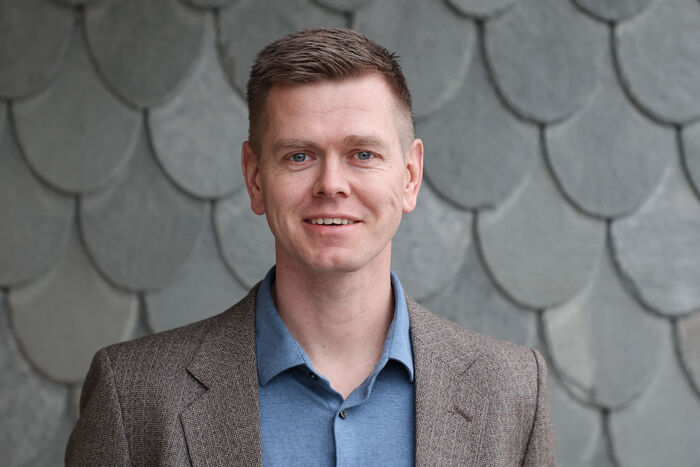 Portrett av Ph.d.-kandidat Andreas Tjomsland