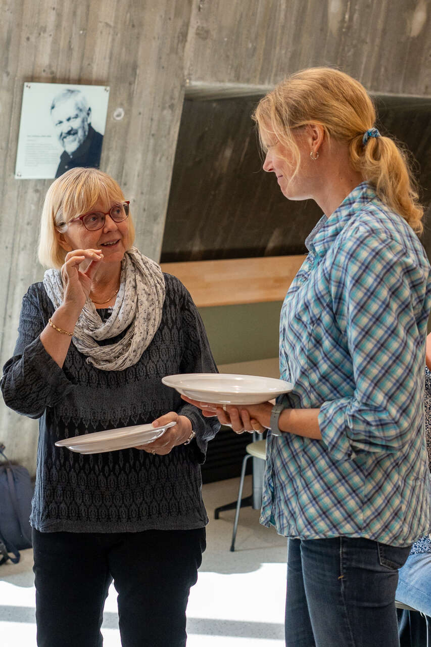 Samtale mellom Anne Kari Slettan og Esther Tamara Canrinus