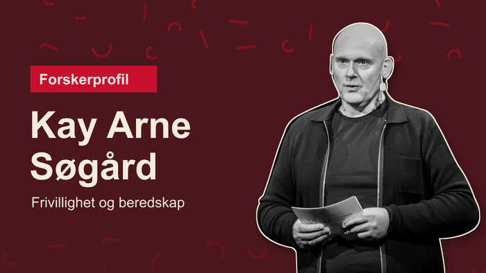 Forskerprofil: Kay Arne Søgård – frivillighet og beredskap.