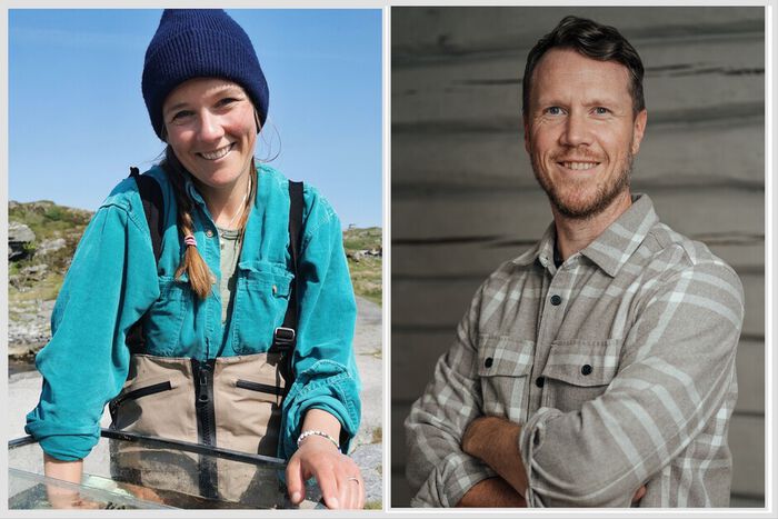 Portrettbilde av en kvinne og en mann
