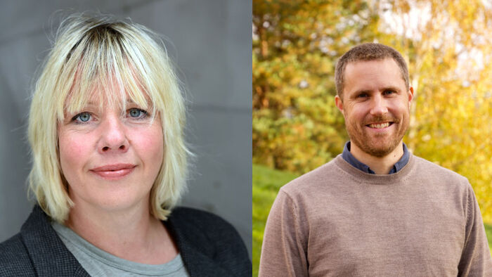 Linda Gurvin Opheim and Thomas Gjesteland