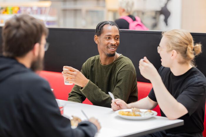 Students in Campus Grimstad