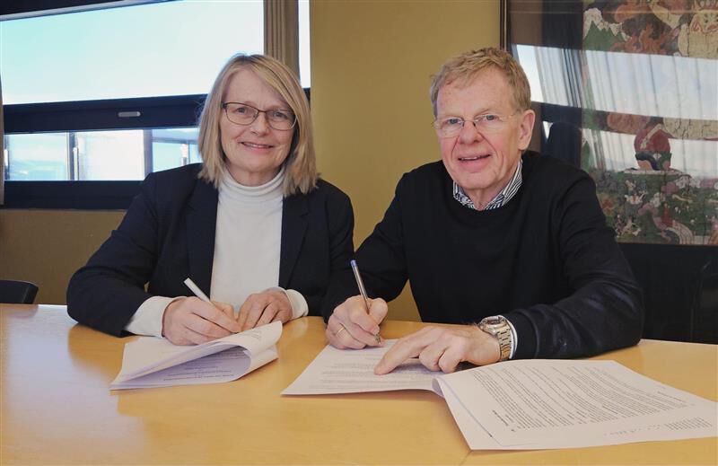 Sunniva Whittaker og Peter Klemsdal