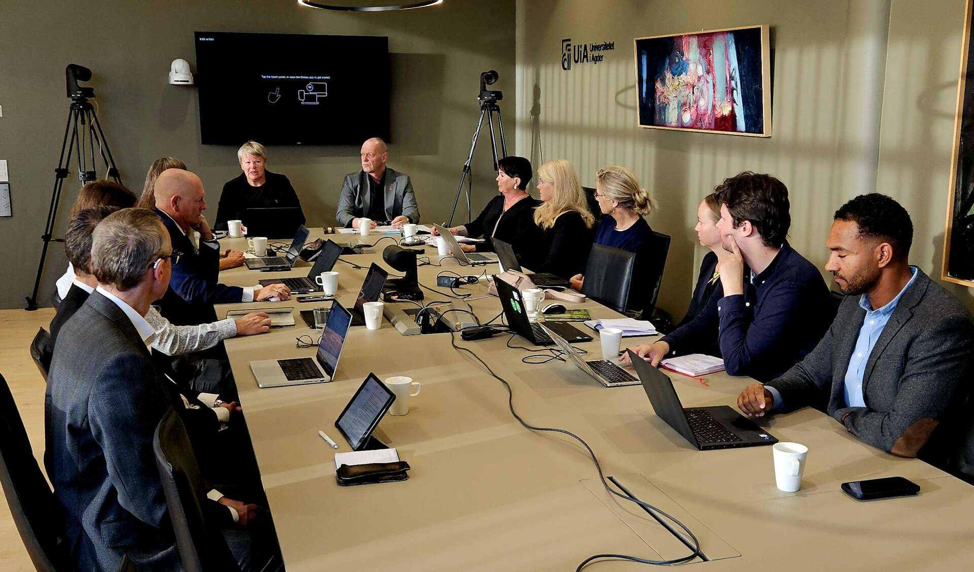 The University Board met at Campus Kristiansand 