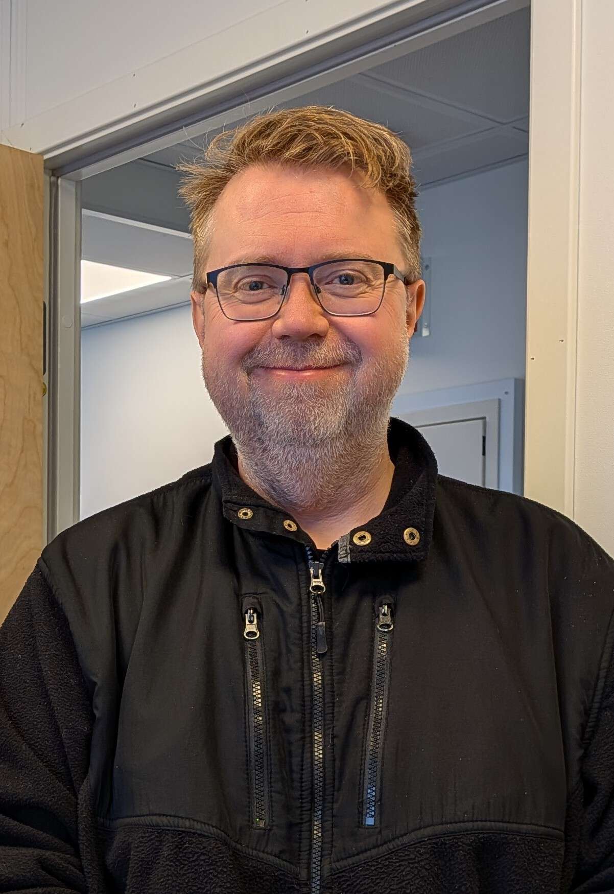 Portrettbilde av kultursjef i Flekkefjord, Thorstein Holgersen