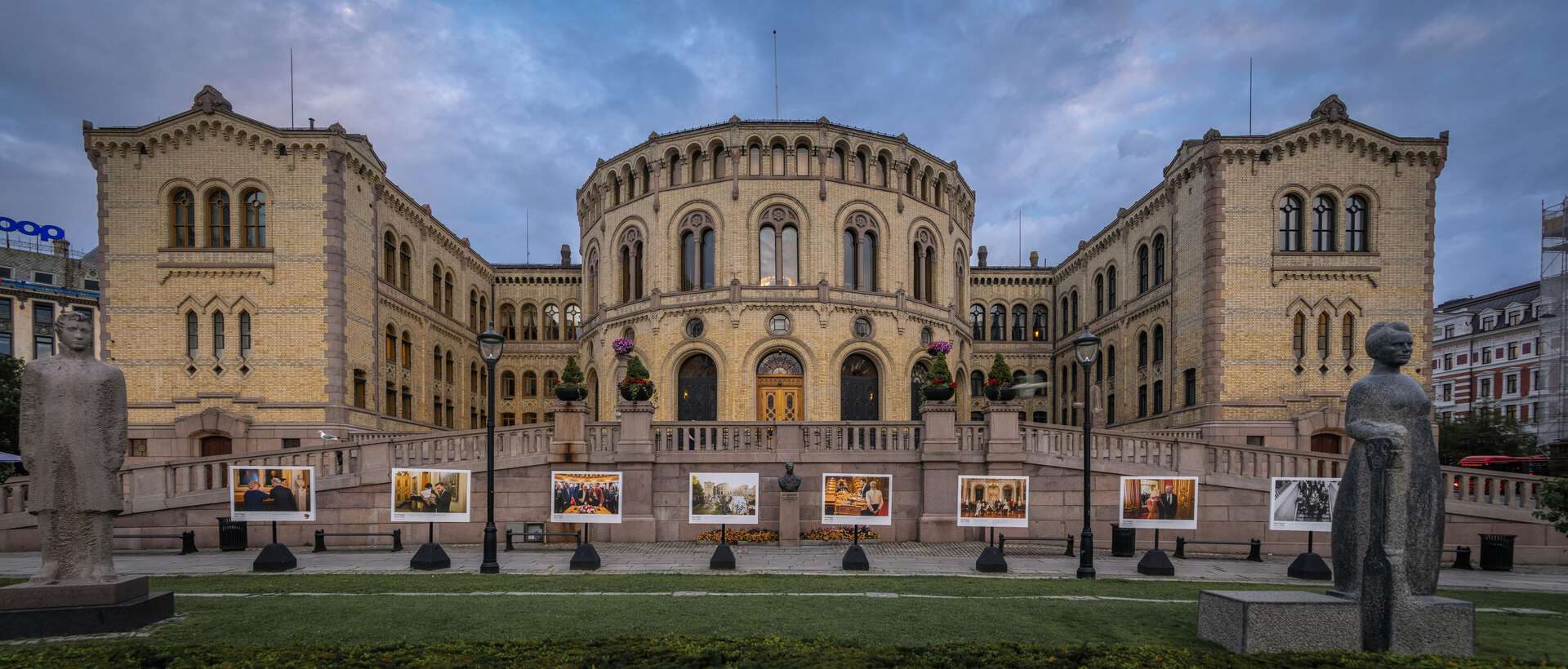 Illustrasjon av Stortinget