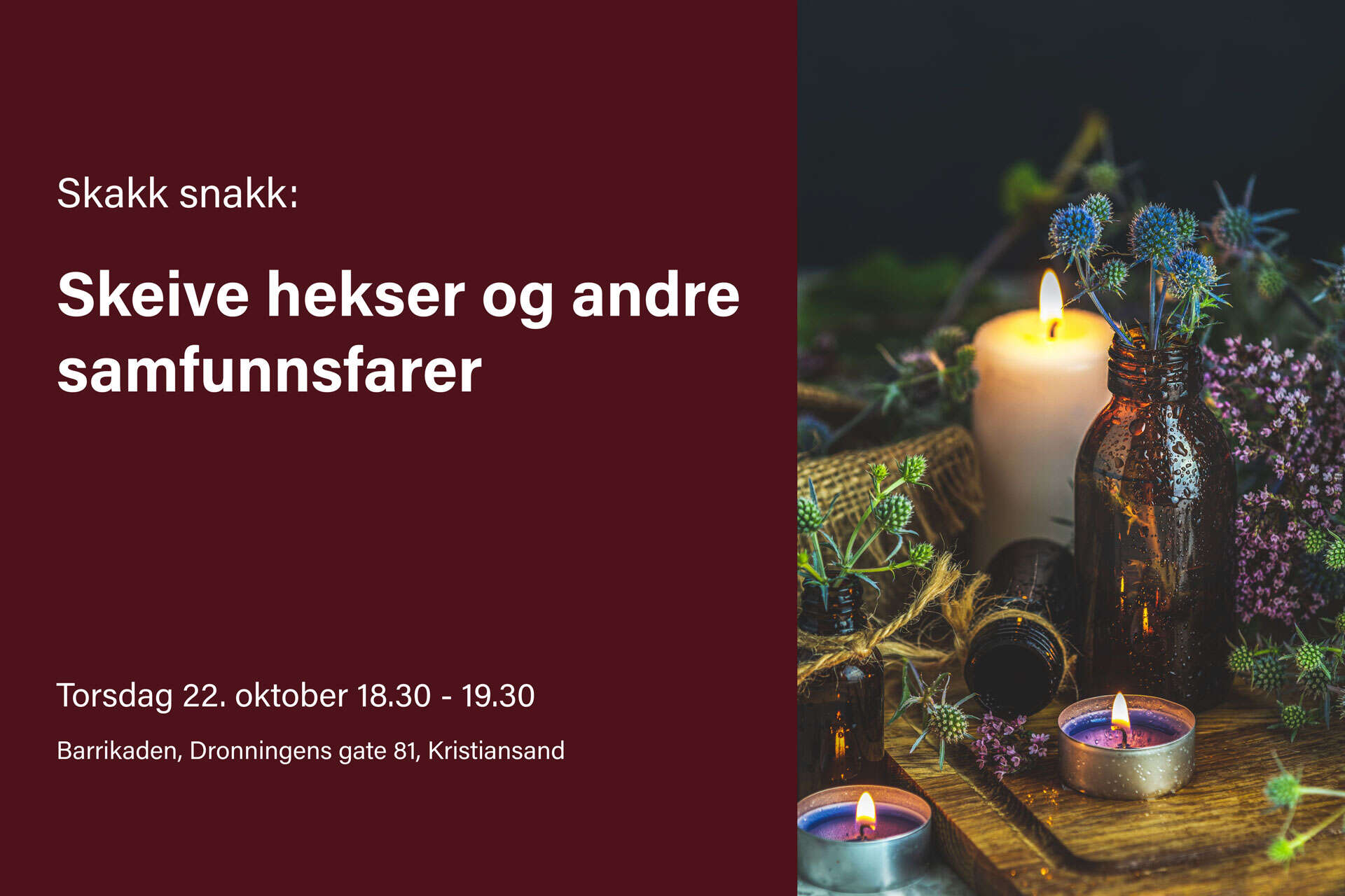 Bildet kan inneholde: lys, noe, flamme, ild, lysestake.