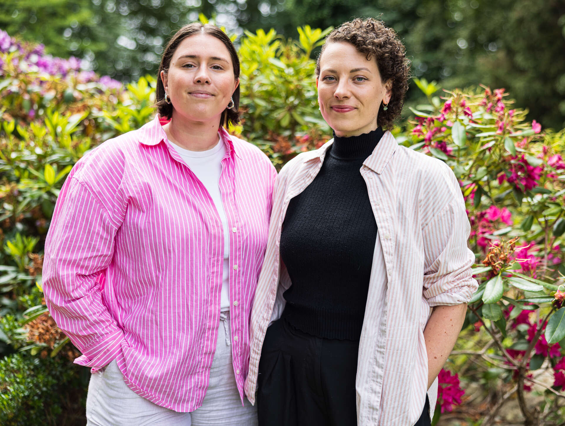 Gruppebilde av Thea og Mary Ann