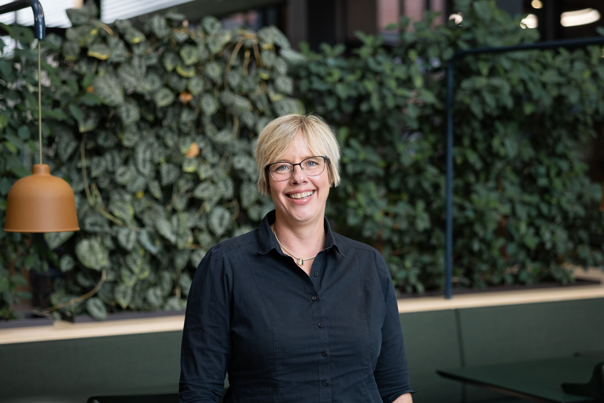 Bilde av Linda på campus