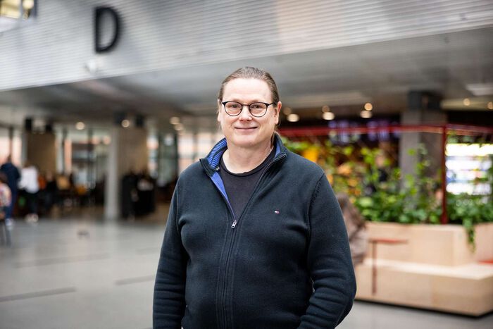 portrettbilde av personen på campus