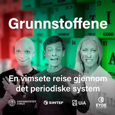 Podcover av podkasten Grunnstoffene