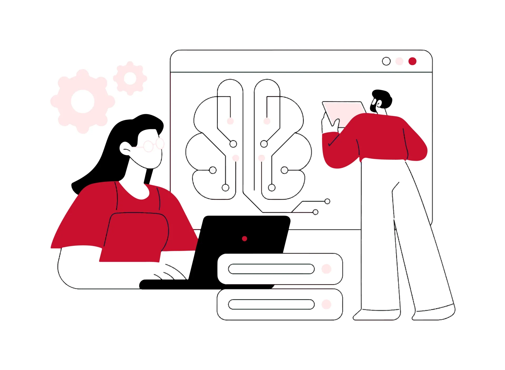 Illustration of articial intelligence