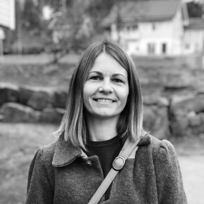 Tina Hollup Brand, tegnspråktolk i Stiftelsen Signo