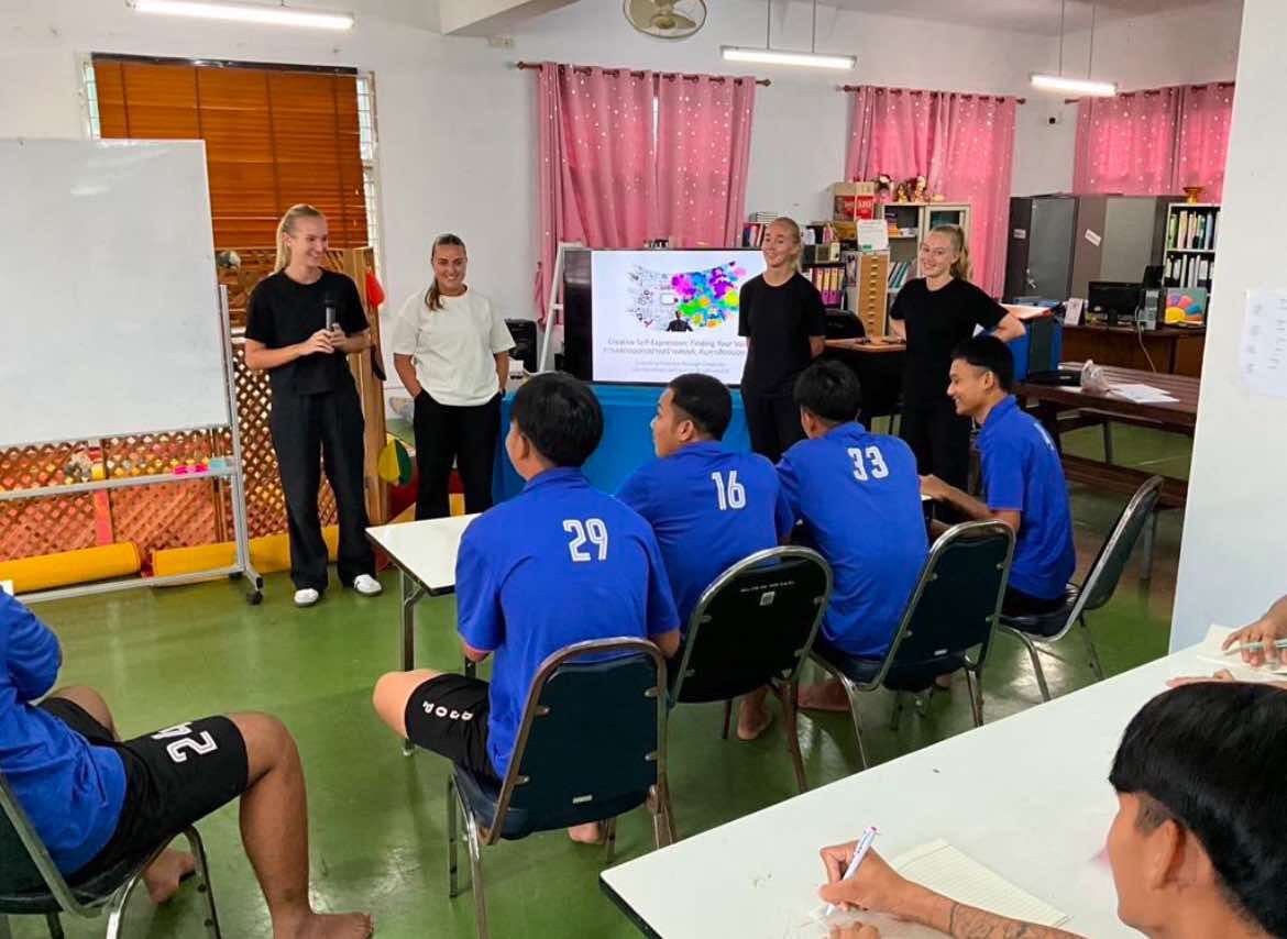 Skoleklasse i Bankok