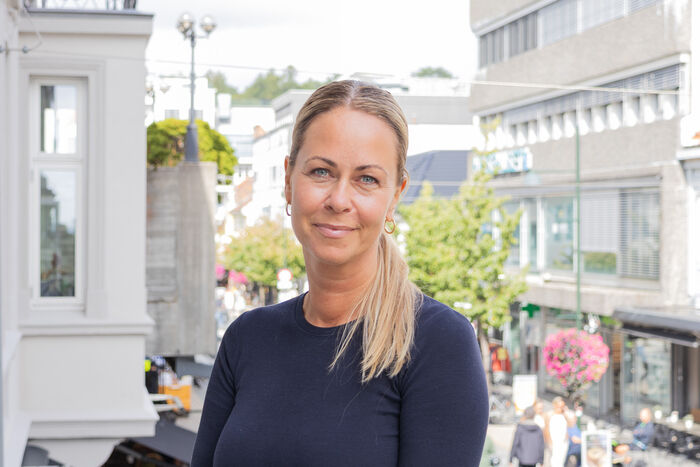 Tone Jacobsen, daglig leder i Nok. Agder 